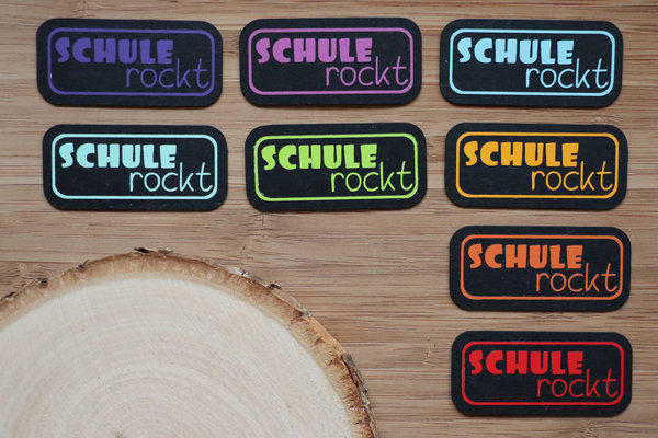 SnapPap Label "Schule rockt"
